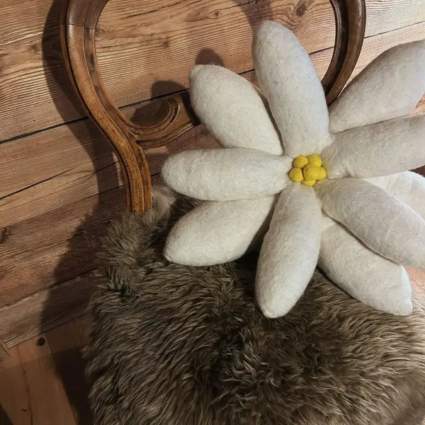 Cuscino Edelweiss in lana