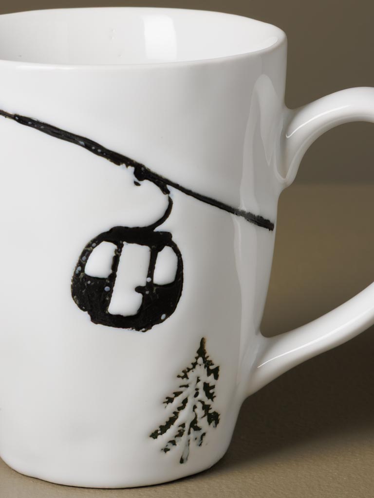 Set di tazze in gres "in pista" - immagine 4