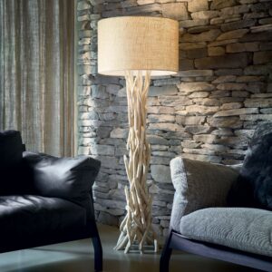 Lampada da terra driftwood